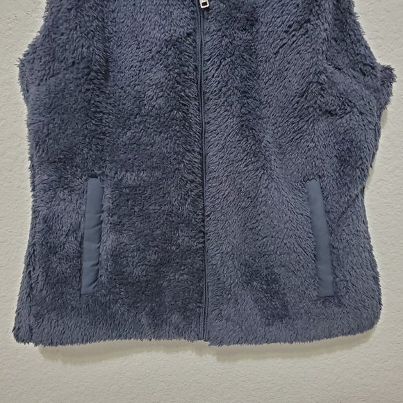 Patagonia Los Gatos Fleece Vest Smolder blue sleeveless zip up - Picture 3 of 11